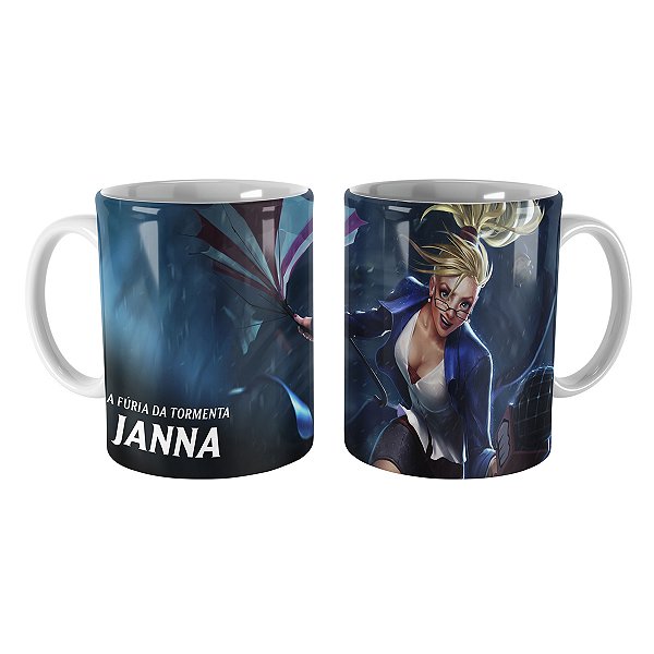Caneca Janna Previsão do Tempo League of Legends Lol