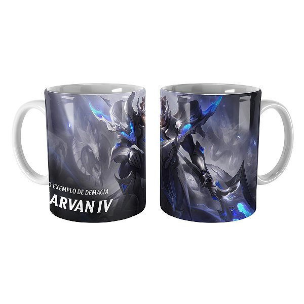 Caneca Jarvan IV Mundial 2021 League of Legends Lol