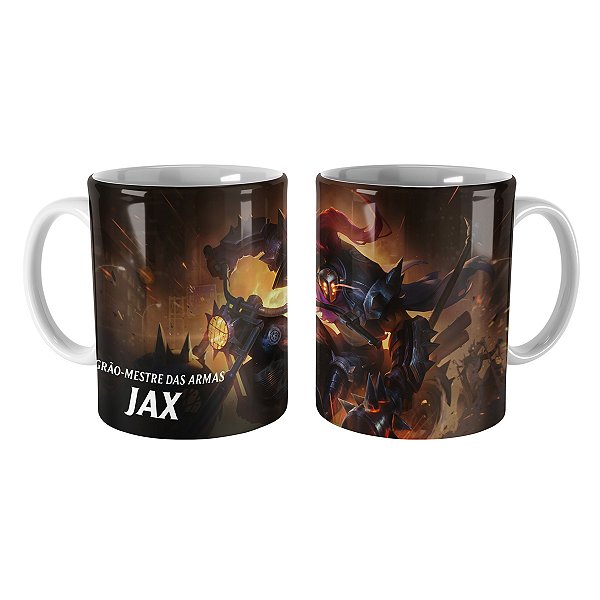 Caneca Jax Vândalo League of Legends Lol