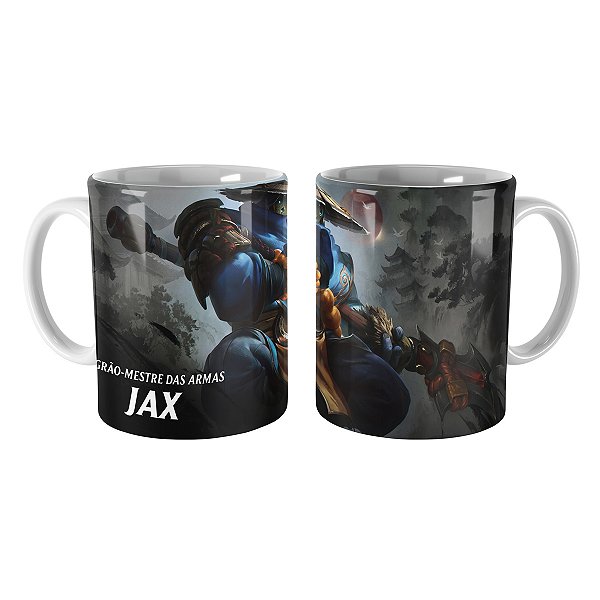 Caneca Jax Oriental League of Legends Lol