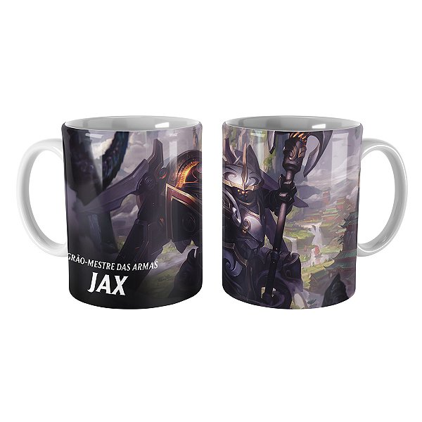 Caneca Jax Reinos Mech League of Legends Lol