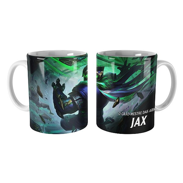 Caneca Jax Conquistador League of Legends Lol