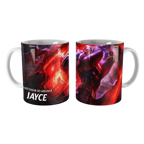 Caneca Jayce Esquecido League of Legends Lol