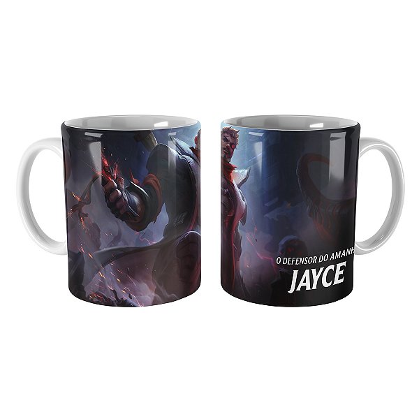 Caneca Jayce da Resistência League of Legends Lol