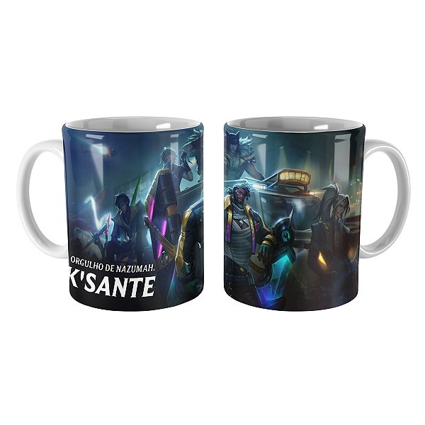 Caneca KSante HEARTSTEEL League of Legends Lol