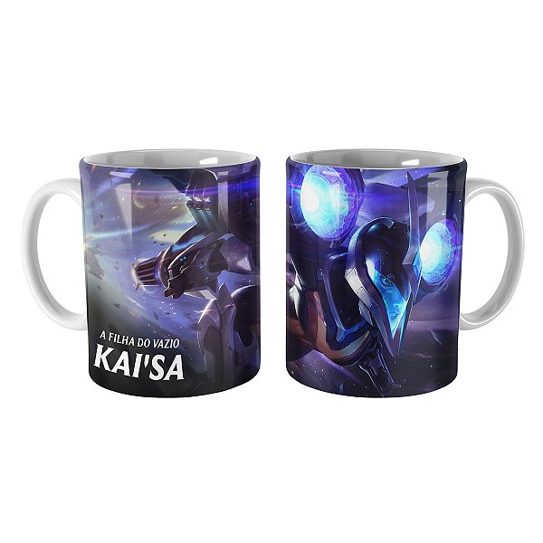 Caneca KaiSa Disparos Angelicais League of Legends Lol