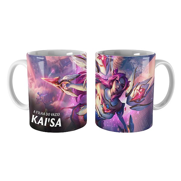 Caneca KaiSa Guardiã Estelar League of Legends Lol
