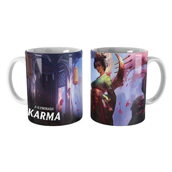 Caneca Karma Flor de Cerejeira League of Legends Lol