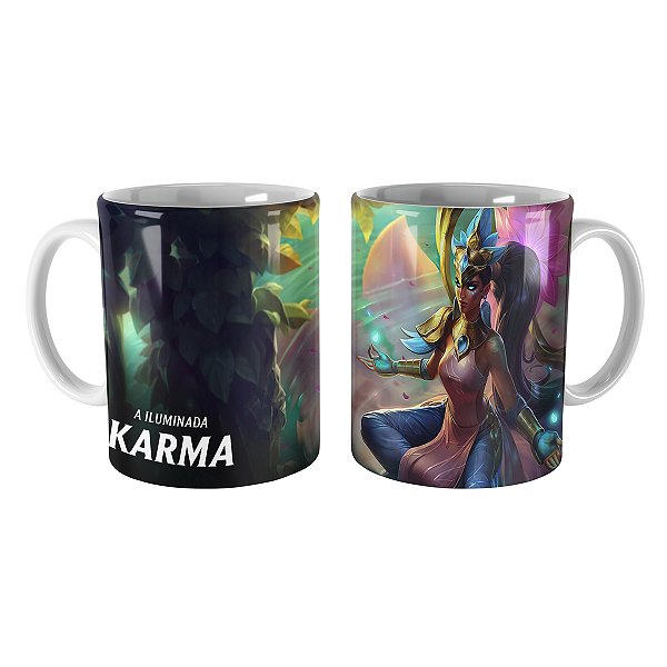 Caneca Karma Ordem do Lótus League of Legends Lol