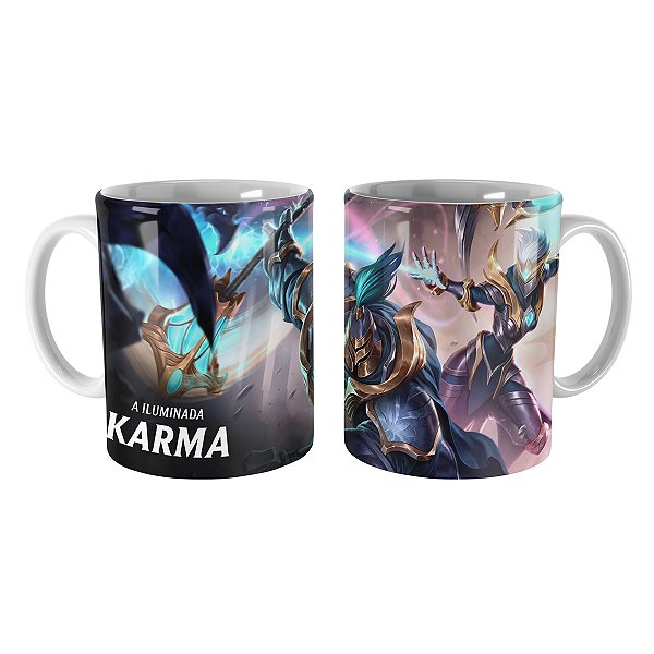 Caneca Karma Vigia League of Legends Lol