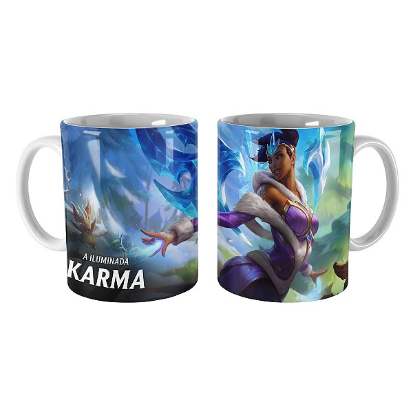 Caneca Karma Inverno Mágico League of Legends Lol