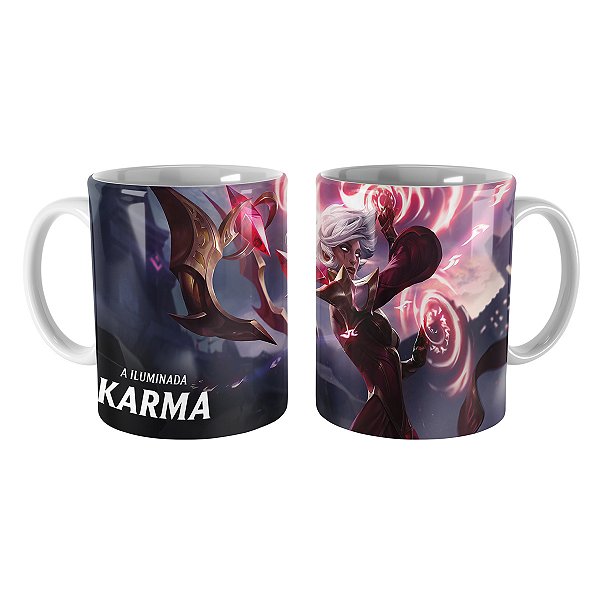 Caneca Karma Conquistadora League of Legends Lol