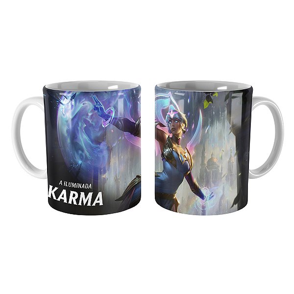 Caneca Karma Emissária da Luz League of Legends Lol