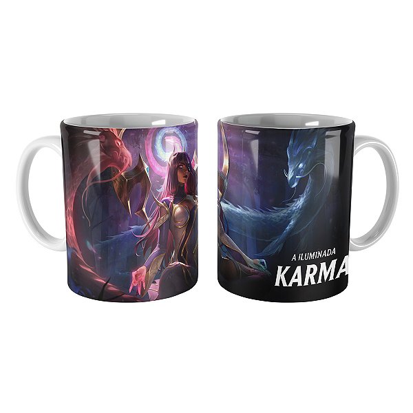 Caneca Karma Dragoa da Tranquilidade League of Legends Lol