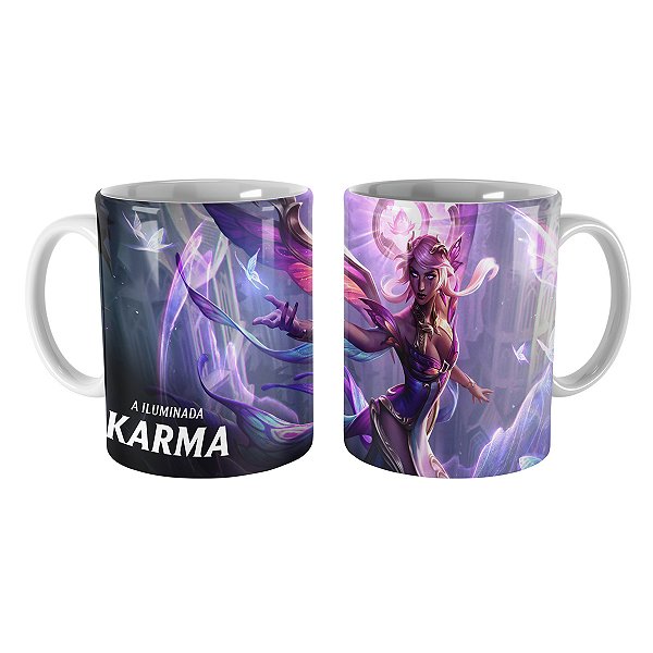 Caneca Karma Rainha das Fadas League of Legends Lol