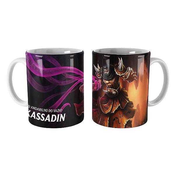 Caneca Kassadin Pré-Vazio League of Legends Lol