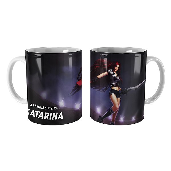 Caneca Katarina Árbitra League of Legends Lol