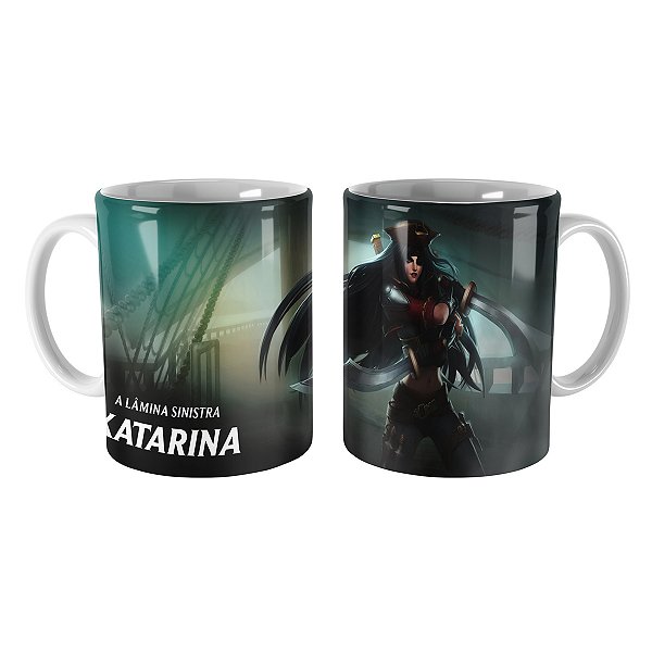 Caneca Katarina Águas de Sentina League of Legends Lol