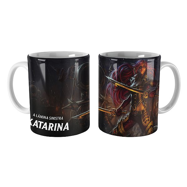Caneca Katarina Comandante League of Legends Lol