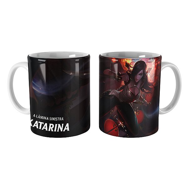 Caneca Katarina Reinos Combatentes League of Legends Lol