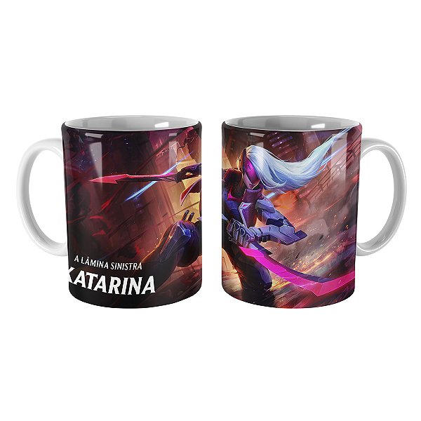 Caneca PROJETO Katarina League of Legends Lol
