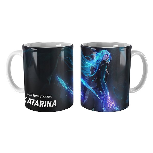 Caneca Katarina Jurada de Morte League of Legends Lol