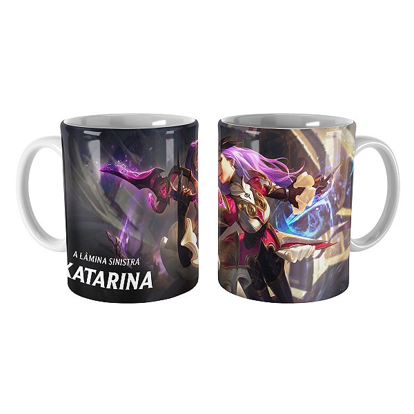 Caneca Katarina Rainha de Batalha League of Legends Lol