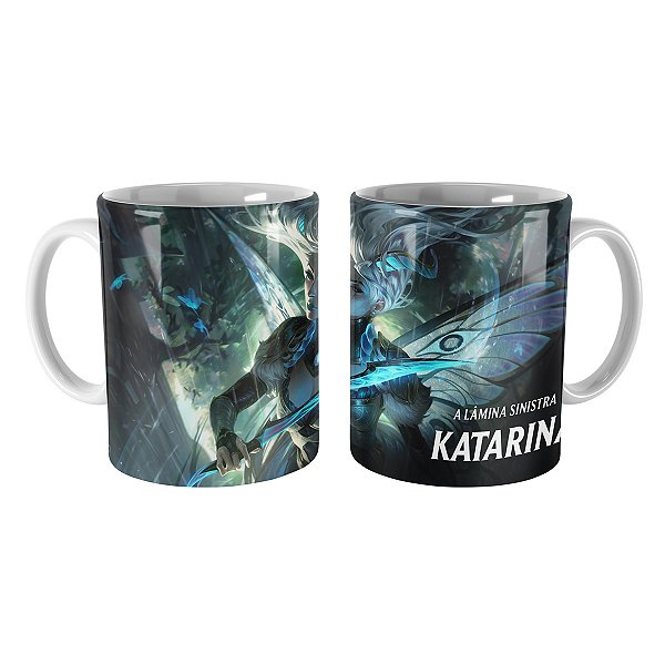 Caneca Katarina Corte das Fadas League of Legends Lol