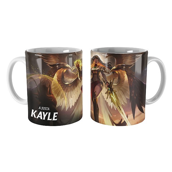 Caneca Kayle Transcendida League of Legends Lol