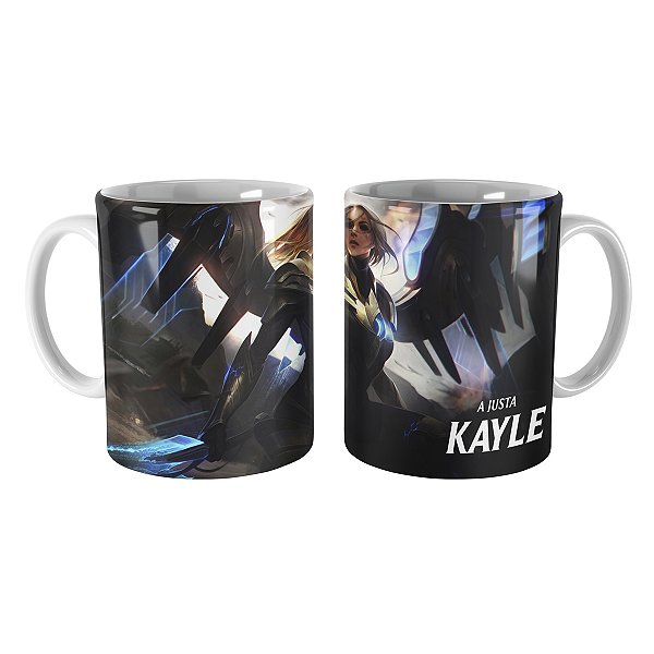 Caneca Kayle Asas Etéreas League of Legends Lol