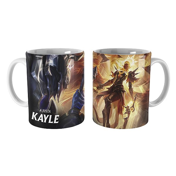 Caneca Kayle Devoradora do Sol League of Legends Lol