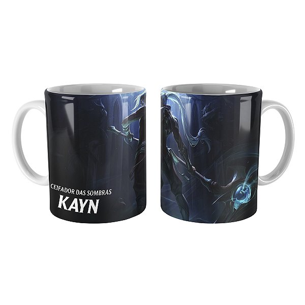 Caneca Kayn Caçador de Almas League of Legends Lol