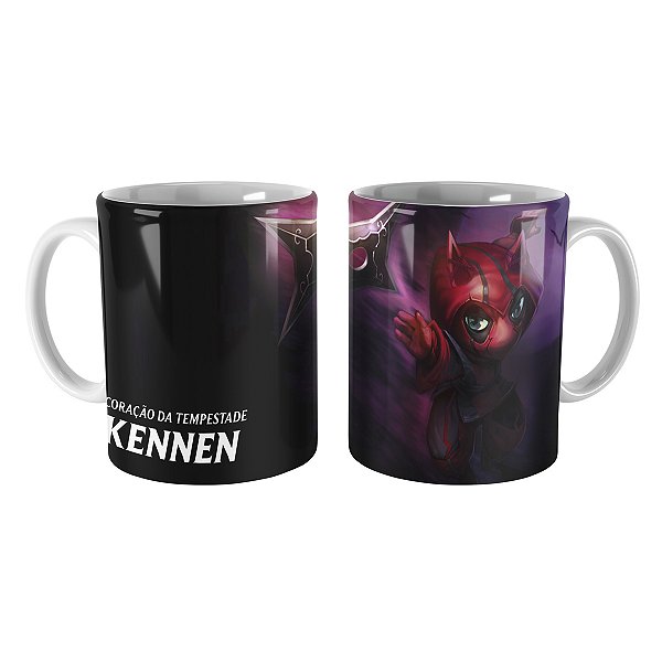 Caneca Kennen Mortífero League of Legends Lol