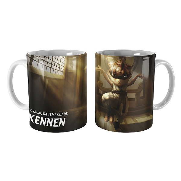 Caneca Kennen Carateca League of Legends Lol