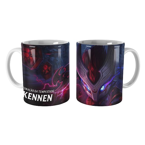 Caneca Kennen Lua Sangrenta League of Legends Lol
