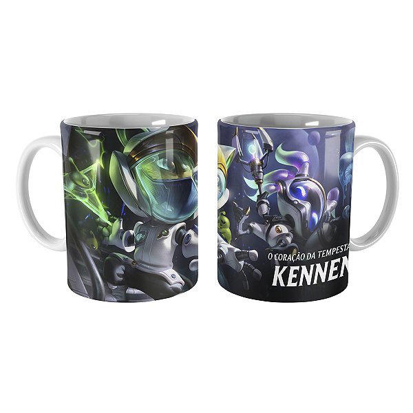 Caneca Kennen Astronauta League of Legends Lol