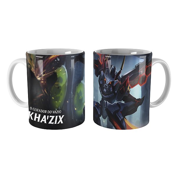 Caneca Mech KhaZix League of Legends Lol