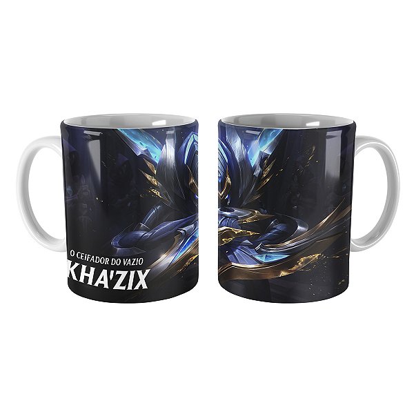Caneca KhaZix Mundial 2018 League of Legends Lol