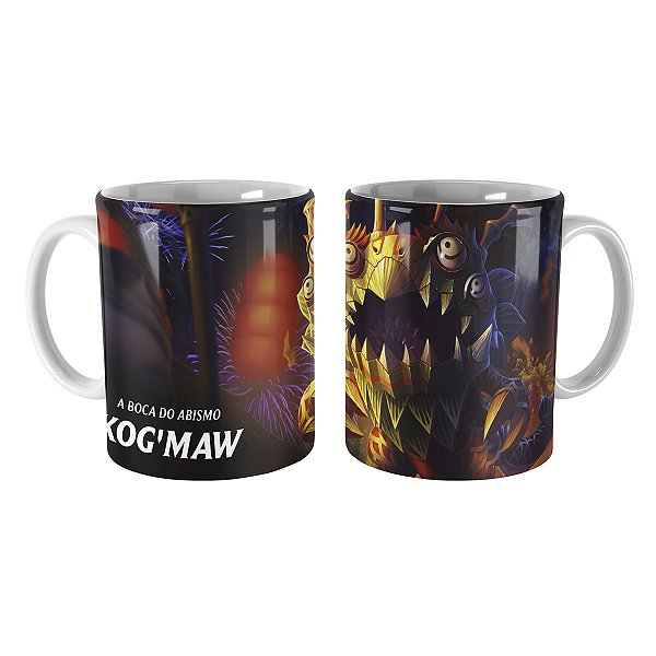 Caneca KogMaw Leão Chinês League of Legends Lol