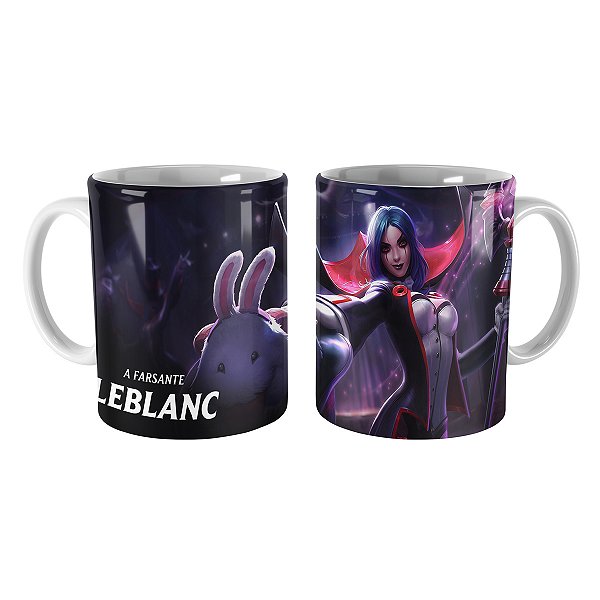 Caneca LeBlanc Prestigiosa League of Legends Lol