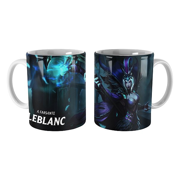Caneca LeBlanc Corvinata League of Legends Lol