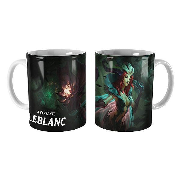 Caneca LeBlanc Sabugueiro League of Legends Lol
