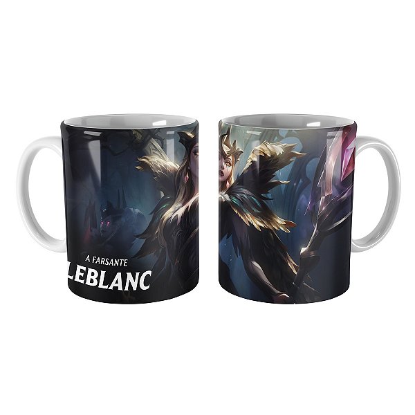 Caneca LeBlanc Congregação das Bruxas League of Legends Lol