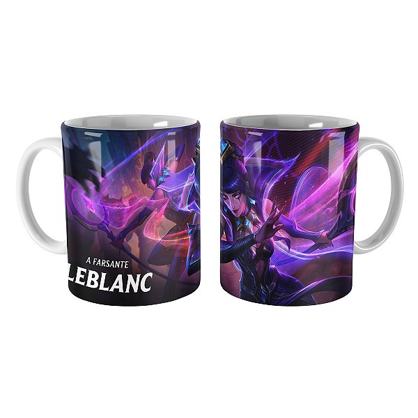 Caneca LeBlanc Mundial 2020 League of Legends Lol