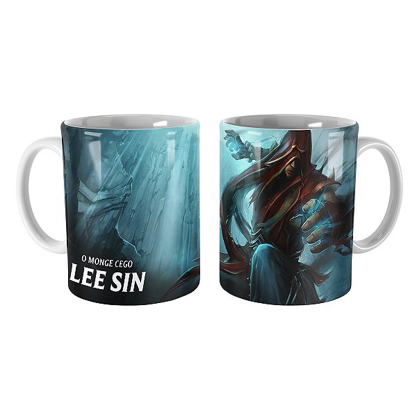 Caneca Lee Sin Acólito League of Legends Lol