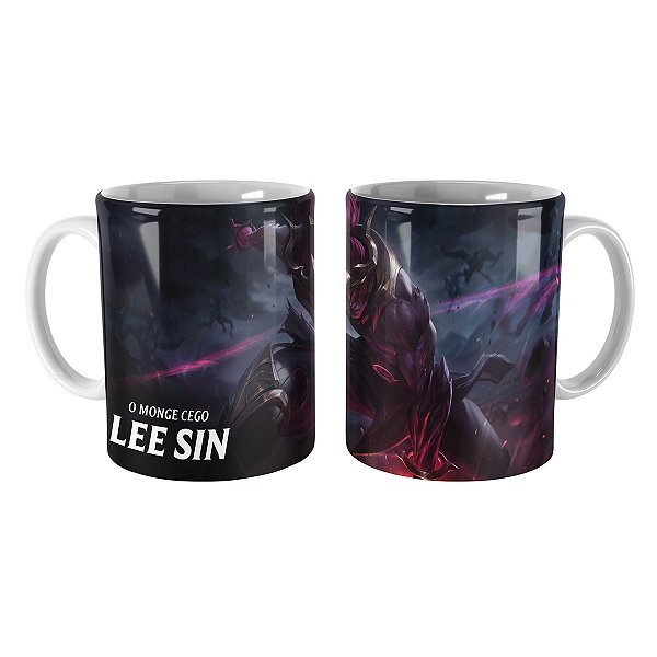 Caneca Lee Sin Emissário da Escuridão League of Legends Lol