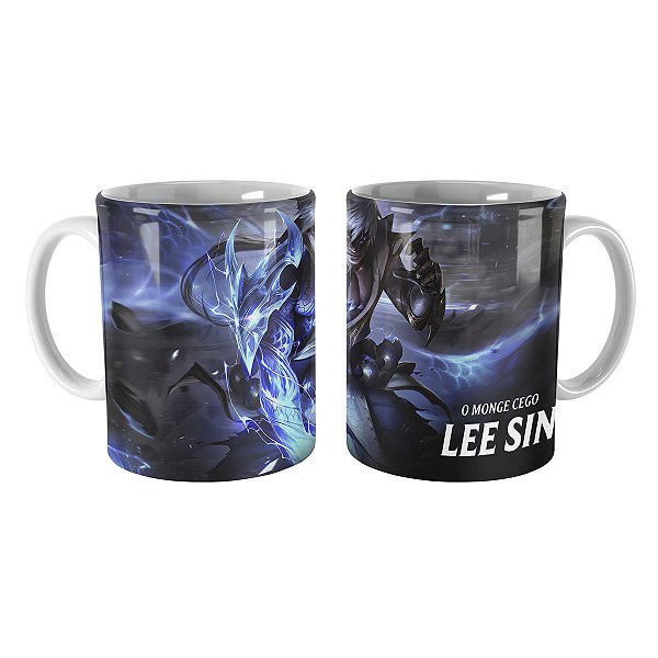 Caneca Lee Sin Dragão da Tormenta League of Legends Lol