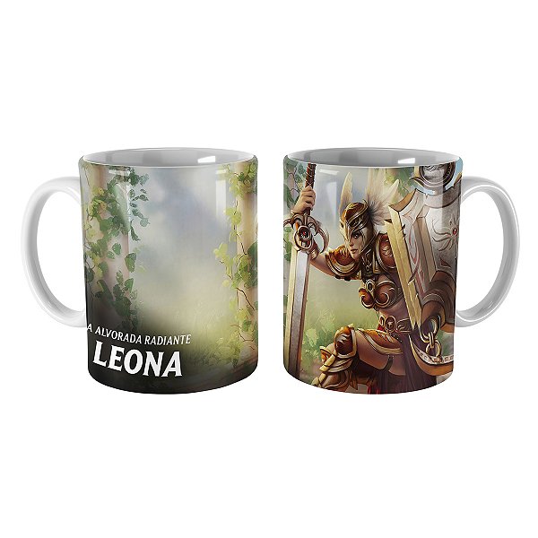 Caneca Leona Valquíria League of Legends Lol
