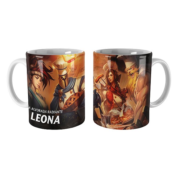 Caneca Leona Churrasqueira League of Legends Lol