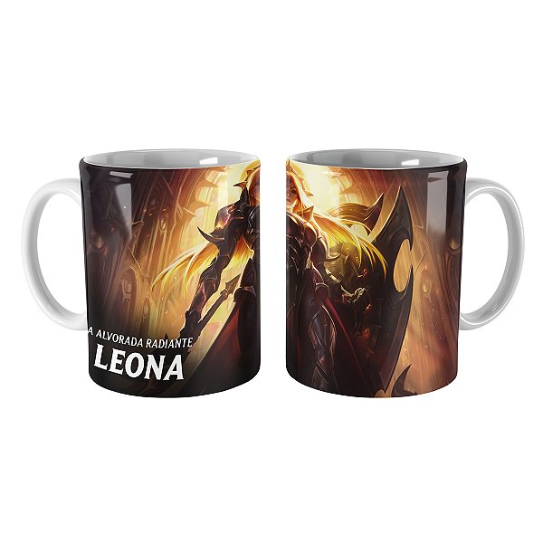 Caneca Leona Eclipse Solar League of Legends Lol